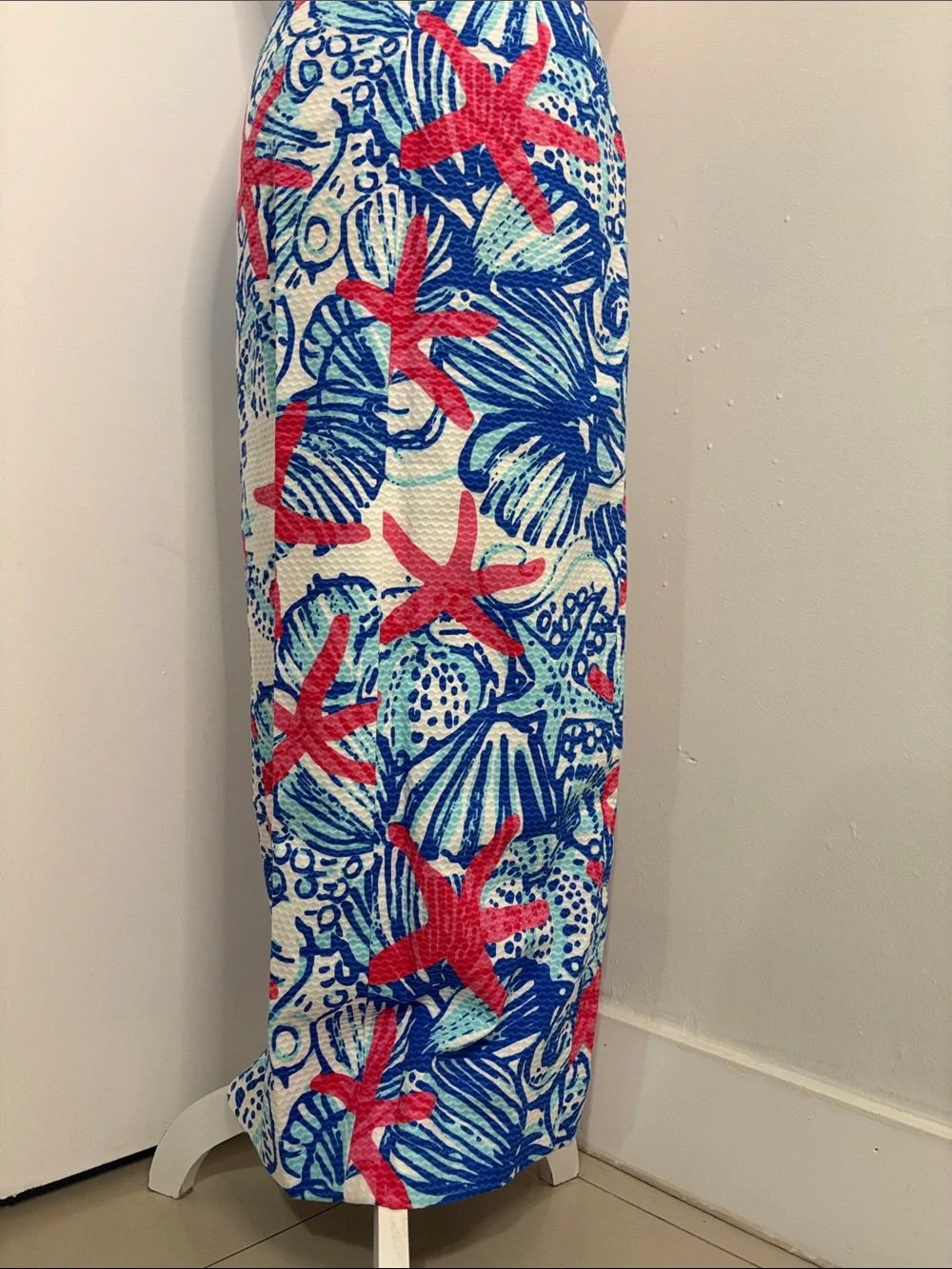 Lilly Pulitzer Angela Maxi Dress SIZE 00 She She Shells, pre-owned - Picture 5 of 15